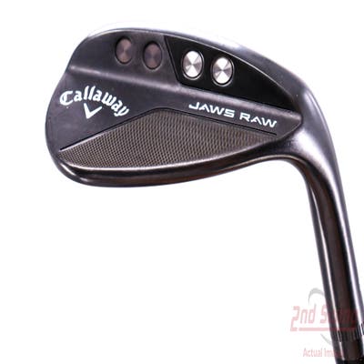 Callaway Jaws Raw Black Plasma Wedge Lob LW 58° 10 Deg Bounce S Grind Dynamic Gold Spinner TI Steel Wedge Flex Right Handed 34.75in