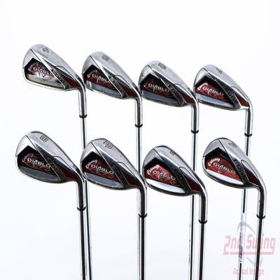 Callaway Diablo Edge Iron Set 4-PW AW Callaway Diablo Edge Steel Steel Uniflex Right Handed 38.0in