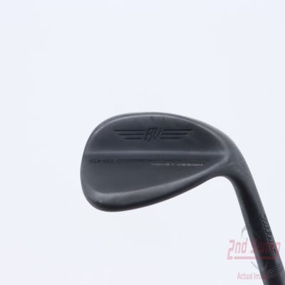 Titleist Vokey SM9 Jet Black Wedge Lob LW 58° 14 Deg Bounce K Grind Titleist Vokey BV Steel Wedge Flex Right Handed 35.0in