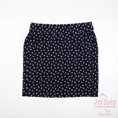 New Womens Belyn Key Skort Medium M Navy Blue MSRP $132