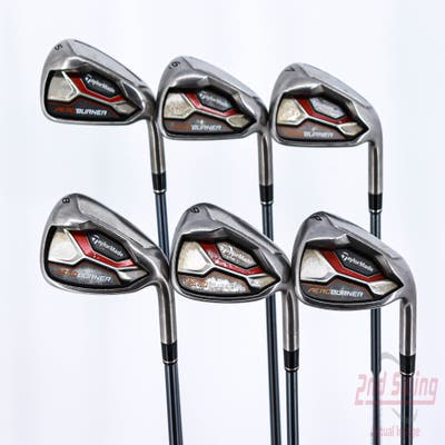 TaylorMade AeroBurner Iron Set 5-PW TM AeroBurner REAX 60 Graphite Regular Right Handed 38.5in