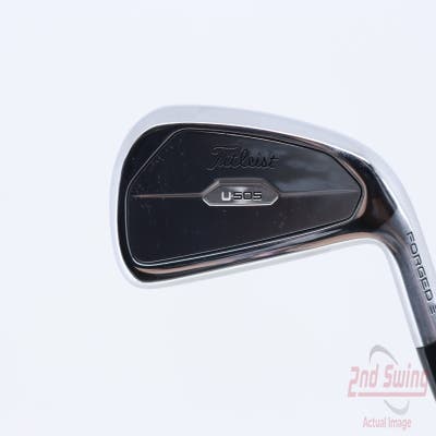 Titleist 2023 U 505 Utility Utility Iron 2 Utility Project X HZRDUS Black 4G 80 Graphite Stiff Right Handed 40.0in