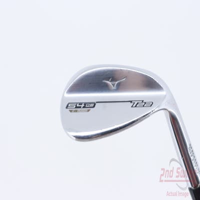 Mizuno T22 Satin Chrome Wedge Sand SW 54° 8 Deg Bounce Classic FST KBS Hi-Rev 2.0 Black PVD Steel Wedge Flex Right Handed 36.0in