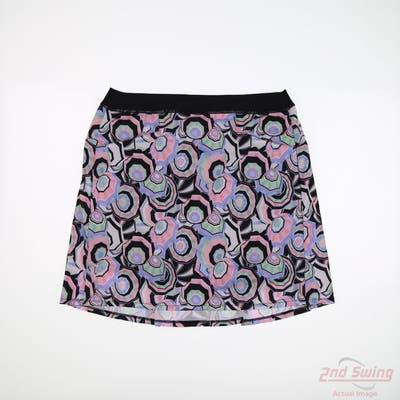 New Womens Ralph Lauren RLX Skort Large L Multi MSRP $129