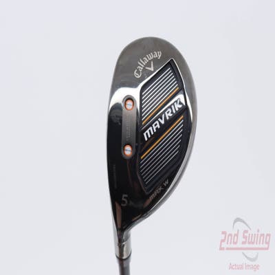 Callaway Mavrik Max Womens Hybrid 5 Hybrid 27° UST Mamiya Helium Black 5 Graphite Ladies Left Handed 38.5in