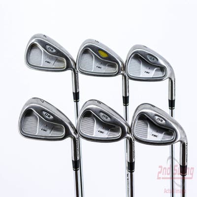 TaylorMade Rac OS 2005 Iron Set 4-9 Iron TM T-Step 90 Steel Regular Right Handed 38.25in