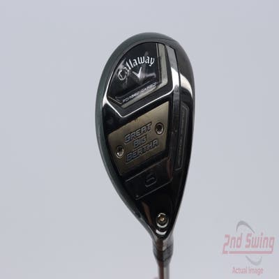 Callaway Great Big Bertha 23 Hybrid 6 Hybrid 26° UST Helium Nanocore IP 60 Graphite Senior Right Handed 39.5in