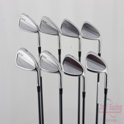 Ping i230 Iron Set 4-GW UST Mamiya Recoil 105 Dart Graphite Stiff Right Handed Blue Dot 38.25in