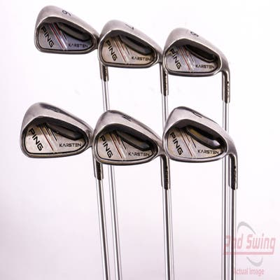 Ping 2014 Karsten Iron Set 6-PW AW Ping KS 401 Graphite Regular Right Handed Black Dot 37.75in