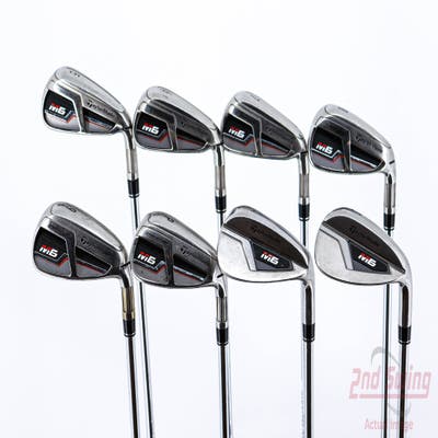 TaylorMade M6 Iron Set 5-PW AW SW FST KBS MAX 85 Steel Stiff Right Handed 38.75in