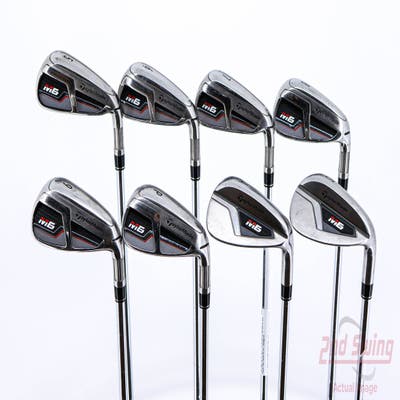 TaylorMade M6 Iron Set 5-PW GW SW FST KBS MAX 85 Steel Regular Right Handed 38.75in