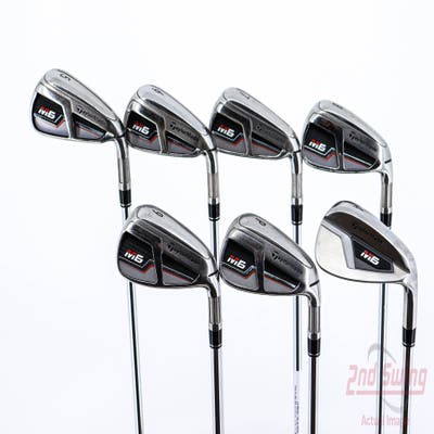 TaylorMade M6 Iron Set 5-PW AW FST KBS MAX 85 Steel Regular Right Handed 38.75in