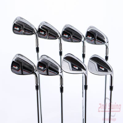 TaylorMade M6 Iron Set 5-PW AW SW FST KBS MAX 85 Steel Regular Right Handed 38.75in