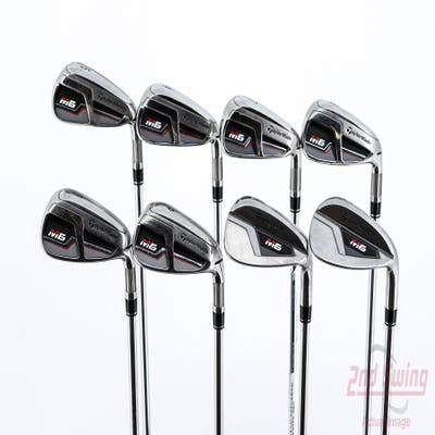 TaylorMade M6 Iron Set 5-PW AW SW FST KBS MAX 85 Steel Regular Right Handed 38.75in