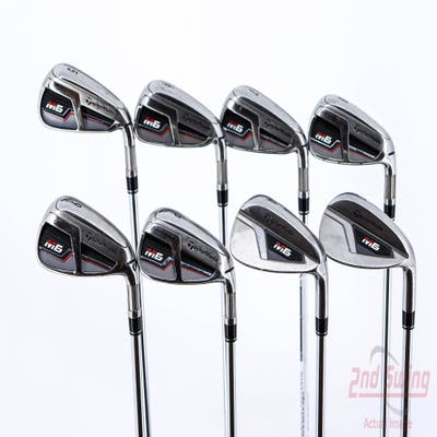 TaylorMade M6 Iron Set 5-PW AW SW FST KBS MAX 85 Steel Regular Right Handed 38.75in