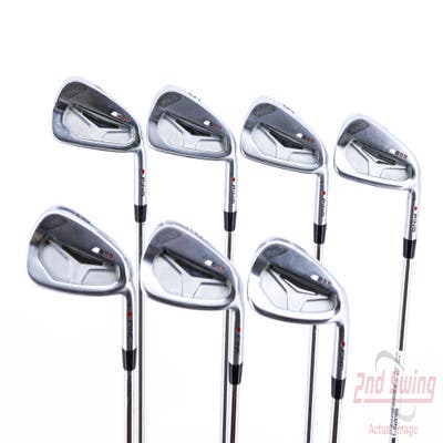 Ping S55 Iron Set 4-PW Nippon NS Pro 1050GH Steel Regular Right Handed Red dot 38.25in