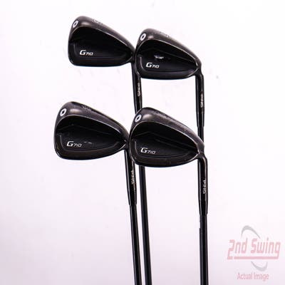 Ping G710 Iron Set 6-9 iron ALTA CB Black Graphite Regular Right Handed Black Dot 37.75in