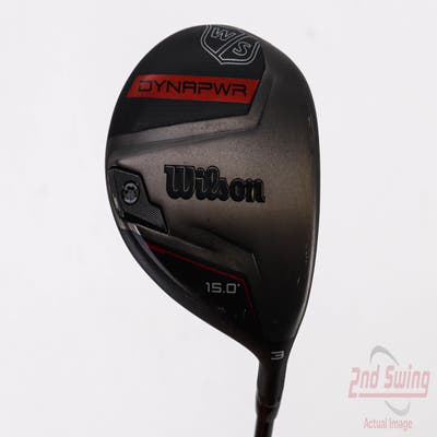 Mint Wilson Staff Dynapwr Fairway Wood 3 Wood 3W 15° PX HZRDUS Smoke Red RDX 60 Graphite Stiff Right Handed 43.25in