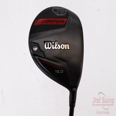 Mint Wilson Staff Dynapwr Fairway Wood 3 Wood 3W 15° PX HZRDUS Smoke Red RDX 60 Graphite Regular Right Handed 43.25in