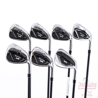 TaylorMade M4 Iron Set 5-PW AW Fujikura ATMOS 6 Red Graphite Regular Right Handed 36.5in