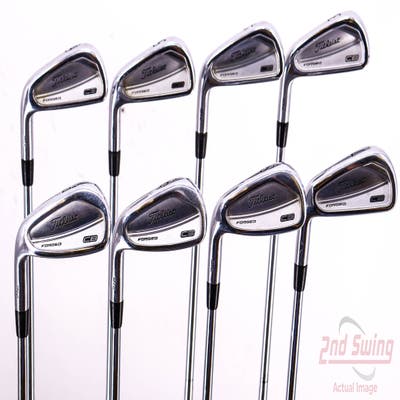 Titleist 716 CB Iron Set 3-PW True Temper Dynamic Gold S300 Steel Stiff Left Handed 38.25in