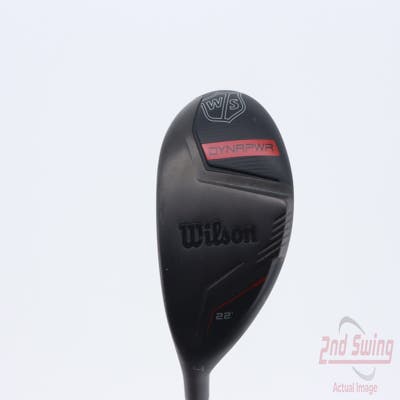 Mint Wilson Staff Dynapwr Hybrid 4 Hybrid 22° PX HZRDUS Smoke Red RDX 70 Graphite Regular Left Handed 40.25in