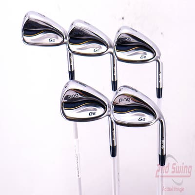 Ping G LE 3 Iron Set 7-PW SW ULT 250 Lite Graphite Ladies Right Handed Black Dot 37.0in