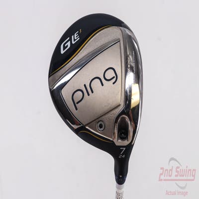 Ping G LE 3 Fairway Wood 7 Wood 7W 24° ULT 250 Lite Graphite Ladies Right Handed 41.5in