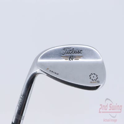 Titleist Vokey SM5 Tour Chrome Wedge Sand SW 56° 14 Deg Bounce F Grind Titleist SM5 BV Steel Wedge Flex Left Handed 35.5in