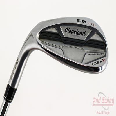 Cleveland CBX 2 Wedge Lob LW 58° 10 Deg Bounce FST KBS Hi-Rev 2.0 115 Steel Regular Left Handed 37.0in