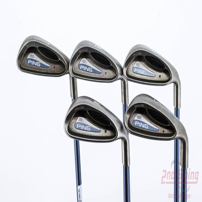 Ping G2 Ladies Iron Set 7-PW SW Ping TFC 100I Graphite Ladies Right Handed Orange Dot 36.25in