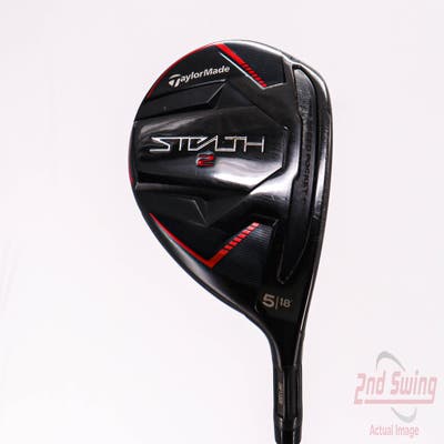 TaylorMade Stealth 2 Fairway Wood 5 Wood 5W 18° Fujikura Ventus Red TR 5 Graphite Regular Right Handed 42.5in