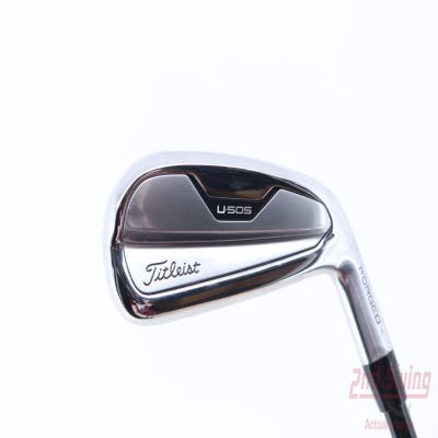 Titleist U-505 Utility Iron 3 Utility PX HZRDUS Smoke Black RDX 80 Graphite Stiff Right Handed 39.5in