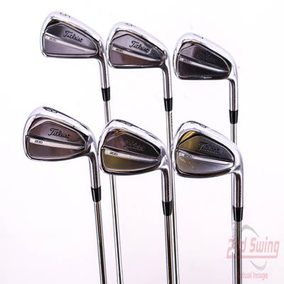 Titleist 2023 T200 Iron Set 5-PW True Temper AMT Black S300 Steel Stiff Right Handed 38.0in