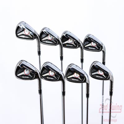 TaylorMade 2009 Burner Iron Set 4-PW AW TM Burner Superfast 85 Steel Regular Right Handed 38.5in