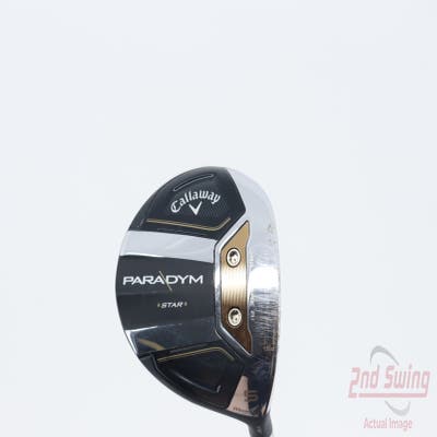 Callaway Paradym Star Fairway Wood 5 Wood 5W 19° UST ATTAS Speed Series 40 Graphite Senior Right Handed 42.5in