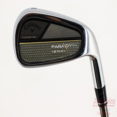 Callaway Paradym Star Single Iron 8 Iron UST ATTAS Speed Series 50 Graphite Senior Right Handed 36.5in