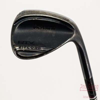 Cleveland RTX ZipCore Black Satin Wedge Sand SW 56° 10 Deg Bounce Mid Dynamic Gold Spinner TI Steel Wedge Flex Right Handed 35.25in