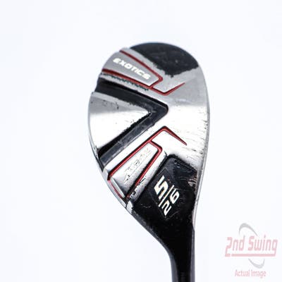 Tour Edge X-Rail New Hybrid 5 Hybrid 26° Stock Steel Shaft Steel Regular Right Handed 37.25in