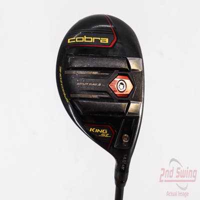 Cobra KING SpeedZone Fairway Wood 3 Wood 3W 14° PX HZRDUS Smoke Yellow 70 Graphite Stiff Right Handed 43.25in