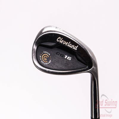 Cleveland CG16 Black Zip Groove Wedge Lob LW 58° 12 Deg Bounce Cleveland Traction Wedge Steel Wedge Flex Right Handed 35.5in