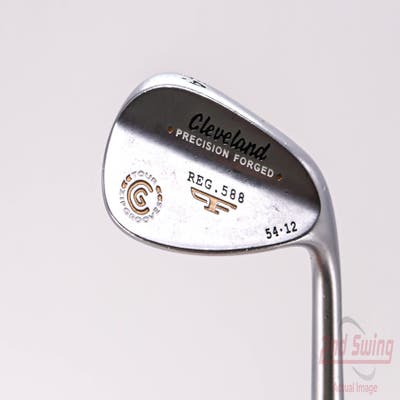 Cleveland 2012 588 Chrome Wedge Sand SW 54° 12 Deg Bounce True Temper Tour Concept Steel Wedge Flex Right Handed 35.5in