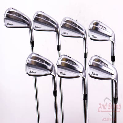 Mint Titleist 2021 T100 Iron Set 5-PW AW True Temper Dynamic Gold 105 Steel Regular Right Handed 38.5in