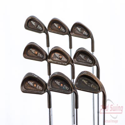 Ping Eye 2 + Beryllium Copper Iron Set 3-PW SW Ping ZZ Lite Steel Regular Right Handed Orange Dot 37.75in