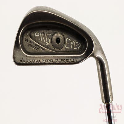 Ping Eye 2 Single Iron 1 Iron True Temper Dynalite Steel Regular Right Handed Black Dot 39.5in