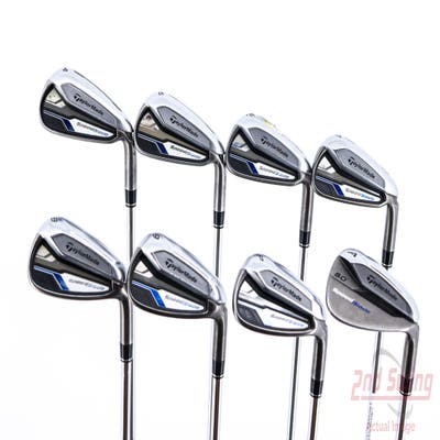 TaylorMade Speedblade Iron Set 4-PW AW TM Speedblade 85 Steel Steel Stiff Right Handed 38.75in