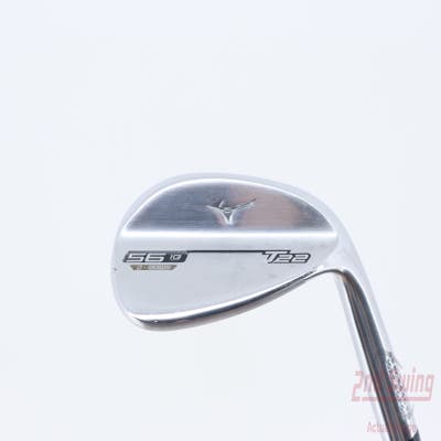 Mizuno T22 Satin Chrome Wedge Sand SW 56° 10 Deg Bounce D Grind Dynamic Gold Tour Issue S400 Steel Stiff Right Handed 35.5in