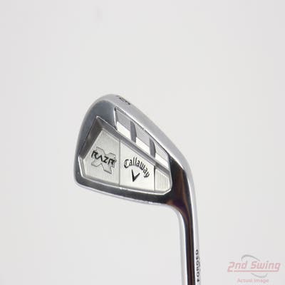 Callaway Razr X Forged Single Iron 6 Iron Project X Flighted 5.5 Steel Regular Right Handed 38.0in