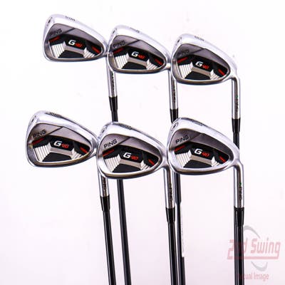 Ping G410 Iron Set 6-PW AW ALTA CB Red Graphite Regular Right Handed Green Dot 37.75in