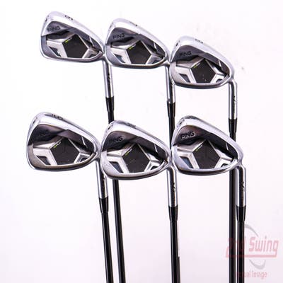 Ping G430 Iron Set 6-PW AW ALTA CB Black Graphite Regular Right Handed Black Dot 37.5in